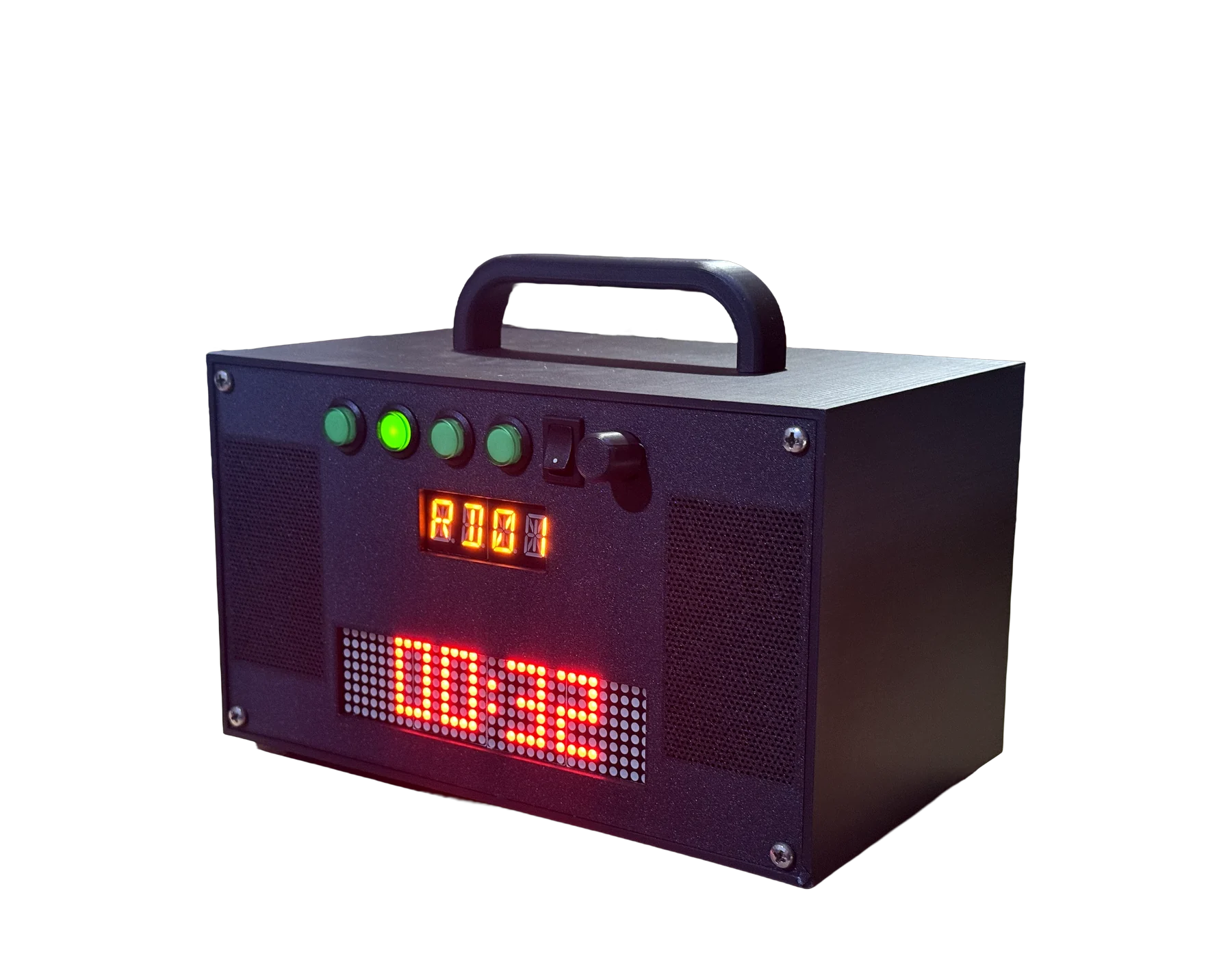 Interval timer from the front left